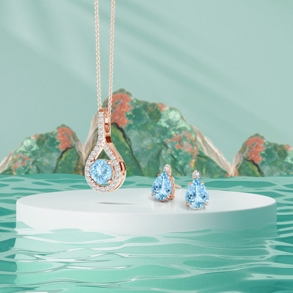 Gems of March: All About Aquamarine and Bloodstone as March Birthstones