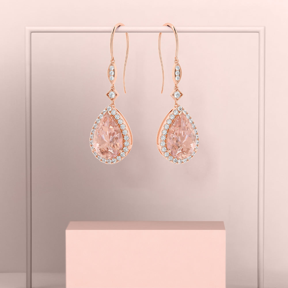 drop earrings