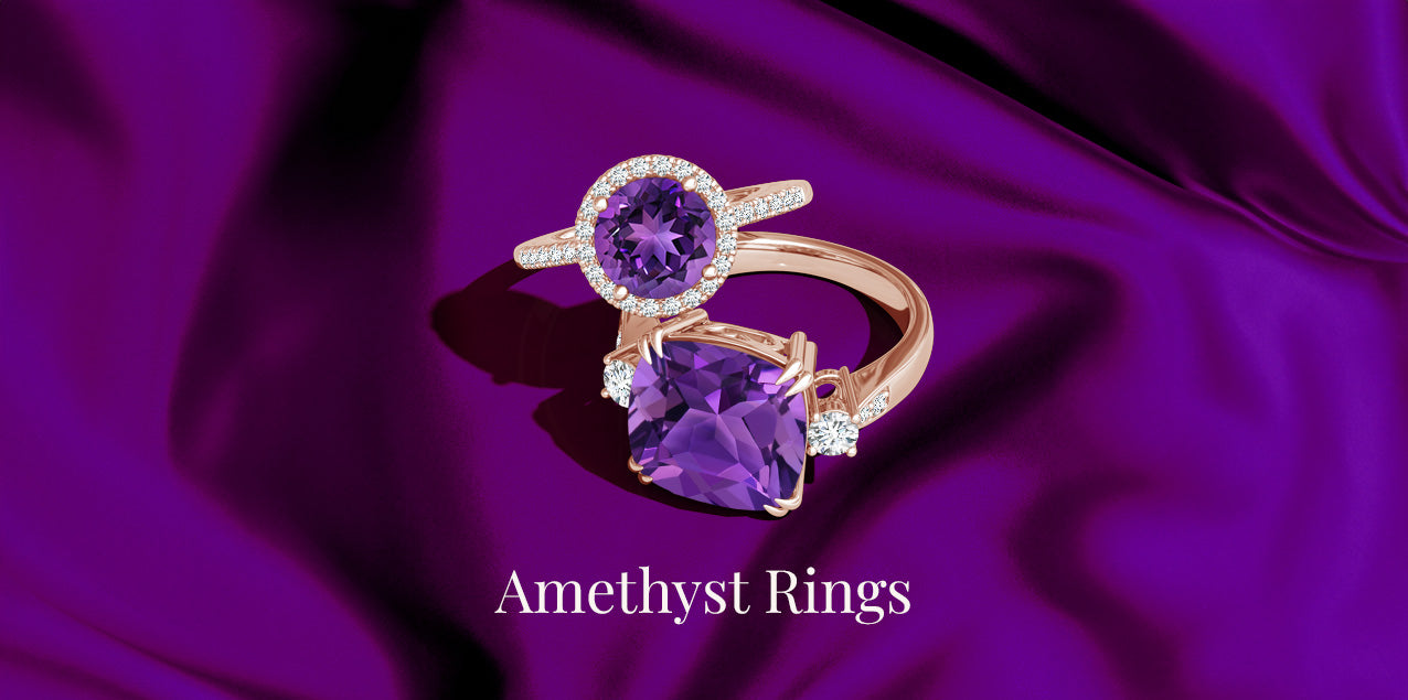 Amethyst Rings
